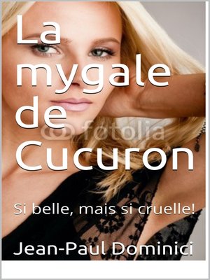 cover image of La mygale de Cucuron